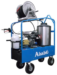 Laveuse à pression eau chaude essence bruleur diesel 5000psi 5gpm 1450rpm 24hp honda D/élect. - Airablo